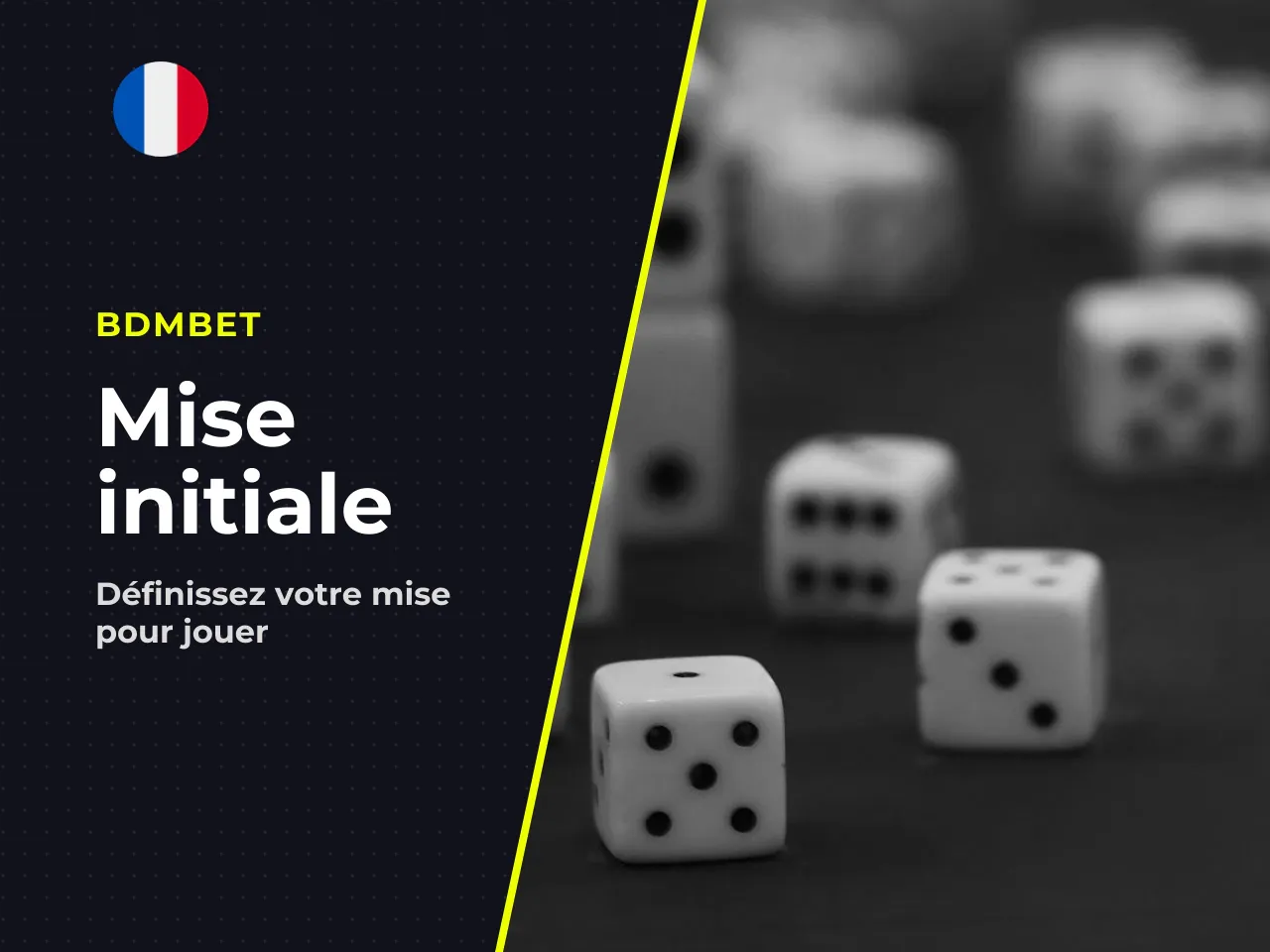 Faire un bet et choisir le