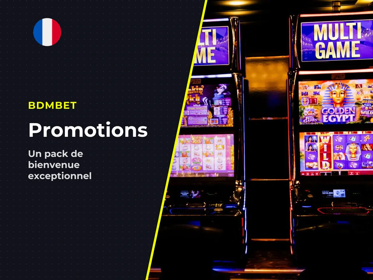 Bonus de bienvenue, cashback, VIP et